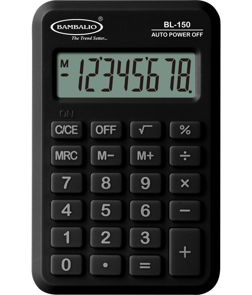     			Bambalio Calculator BL-150 Black