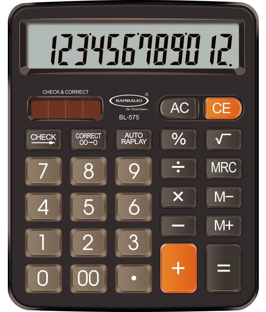     			Bambalio Calculator BL-575B Black