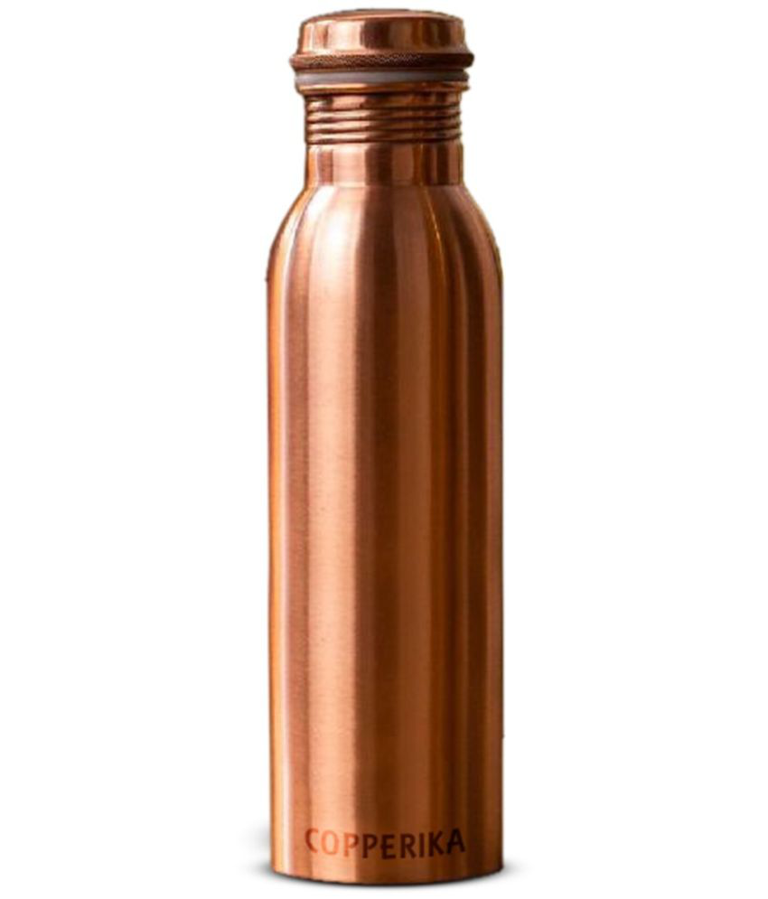     			Copperika Pure Copper Water Bottle 750ml Original Ayurvedic Copper Water Bottle 750ml mL ( Set of 1 )