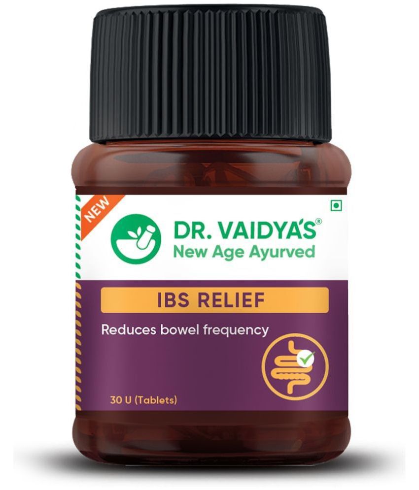     			Dr. Vaidya's IBS Relief Tablets For Digestion Ulcerative Colitis, Irritable Bowel Syndrome Pack of 1
