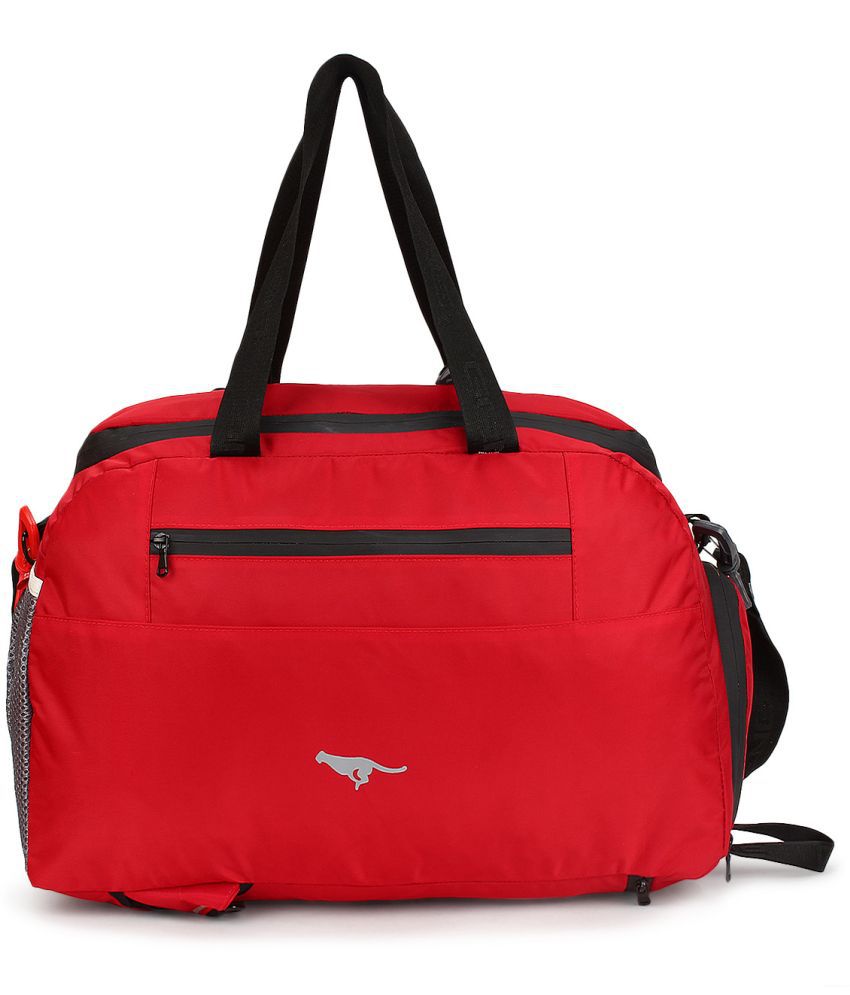     			Gene 45 Ltrs Red Polyester Duffle Bag