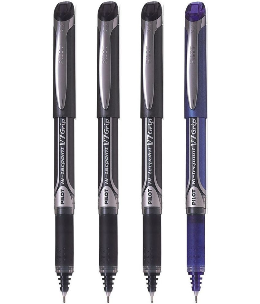     			Pilot Hi-Tecpoint V7 Grip Blue 1 and Black 3