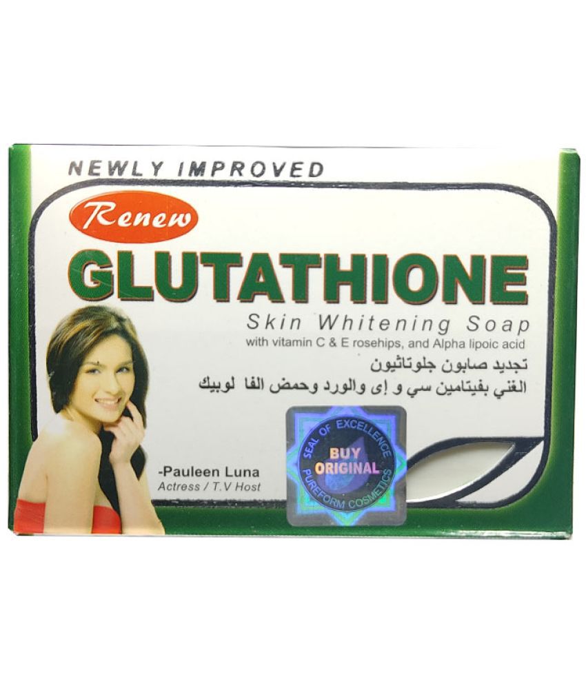     			Renew Glutathione Skin Whitening Soap for All Skin Type ( Pack of 1 )