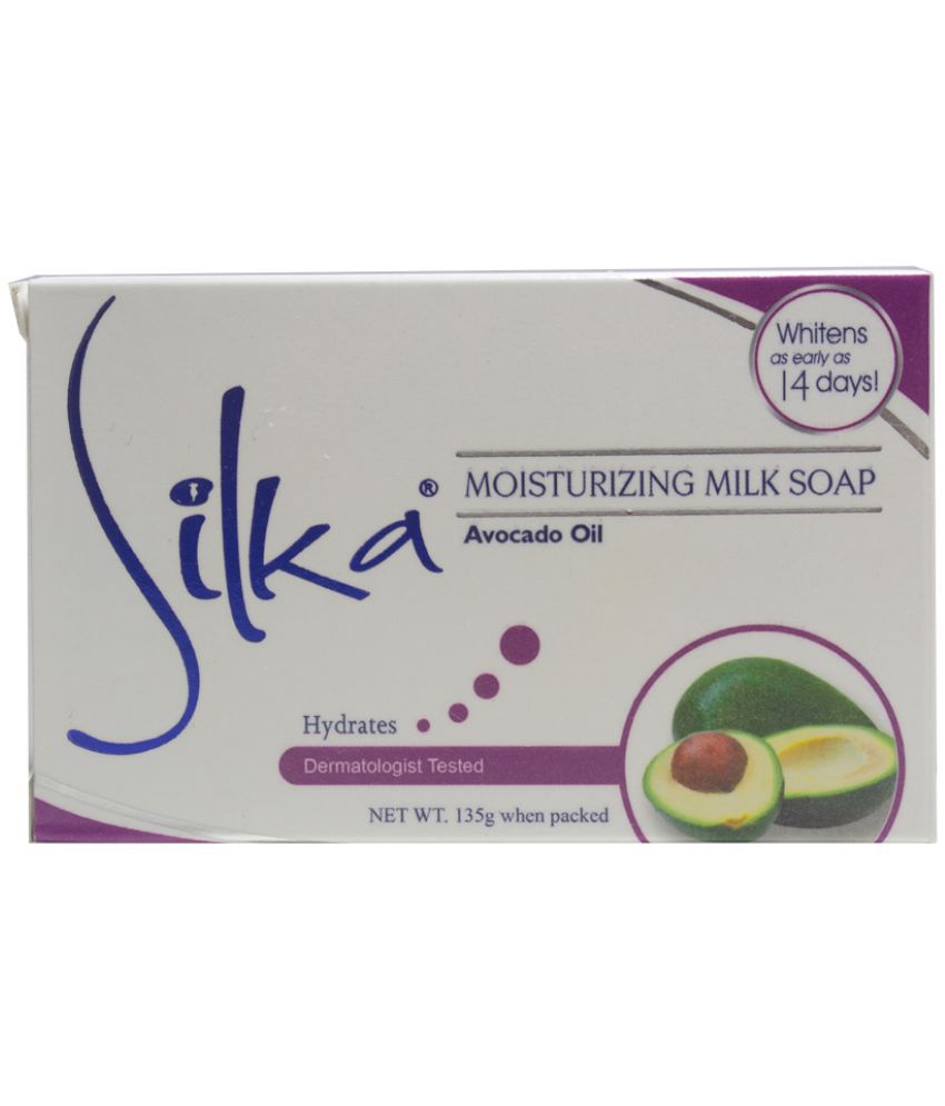     			Silka Skin Whitening Soap for All Skin Type ( Pack of 1 )