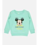 Bodycare Boys Mickey & Friends Printed Sweat Shirt - Lite Green