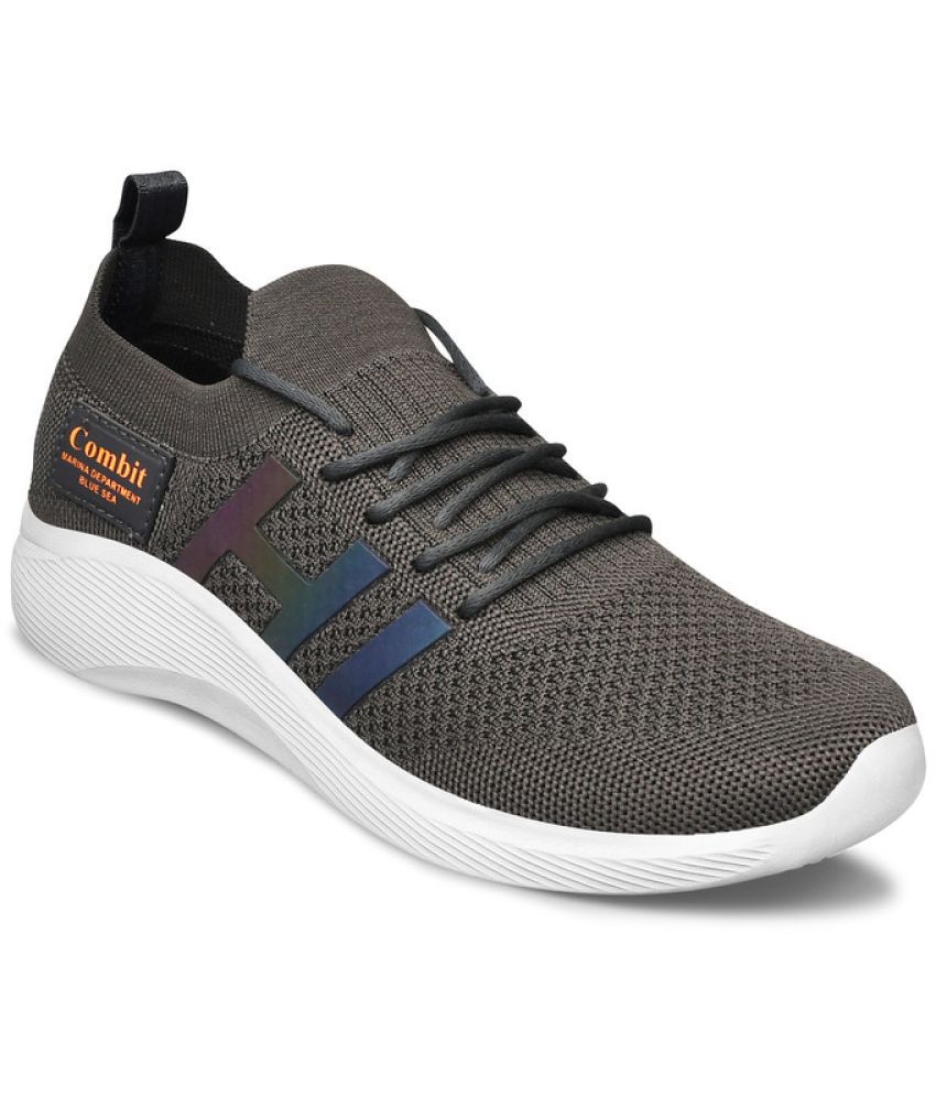     			Combit RACE-02 Dark Grey Men's Sports Running Shoes