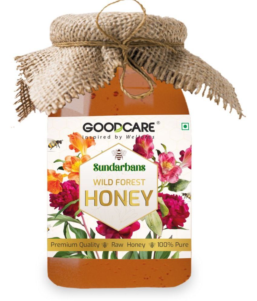     			Goodcare 100% Raw Pure And Natural, Unprocessed & Unpasteurized Honey , Value Pack 500G