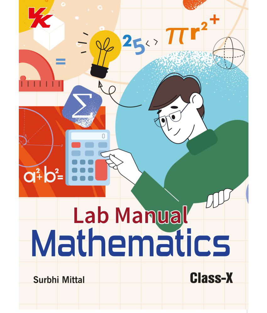     			Lab Manual Mathematics (HB) With Worksheet  | For Class 10  | CBSE Based  | NCERT Based  | 2024 Edition