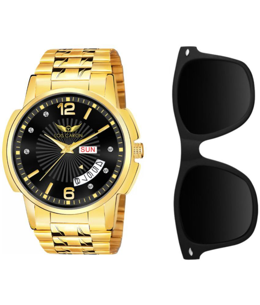    			Lois Caron Watch Watches Combo For Men and Boys ( Pack of 2 )