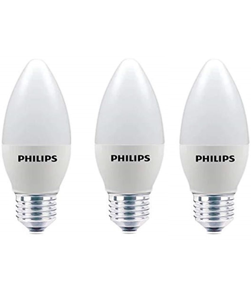     			Philips 4W Cool Day Light LED Bulb ( Pack of 3 )