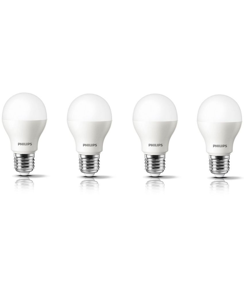     			Philips 9w Cool Day light LED Bulb ( Pack of 4 )