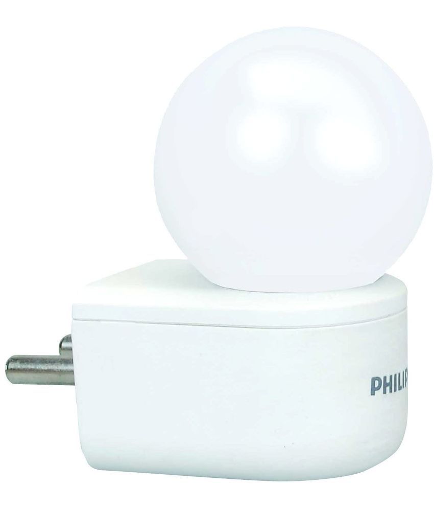     			Philips White Night Lamp ( Pack of 4 )