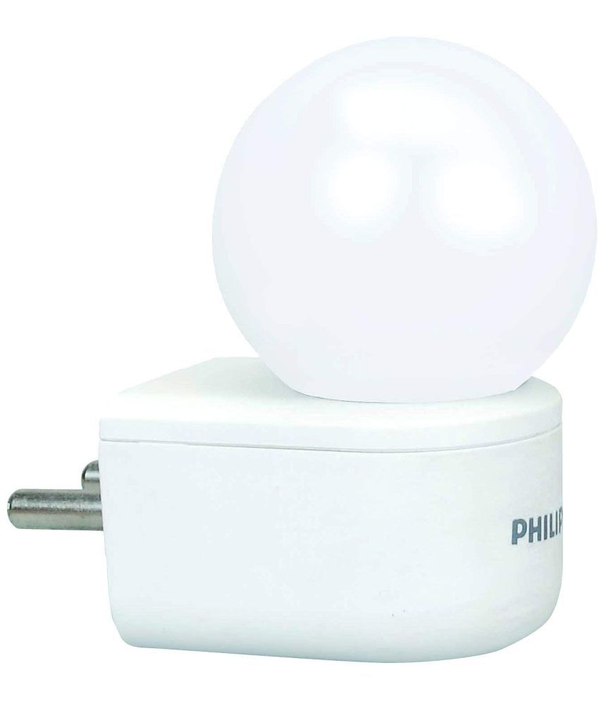     			Philips White Night Lamp ( Pack of 1 )