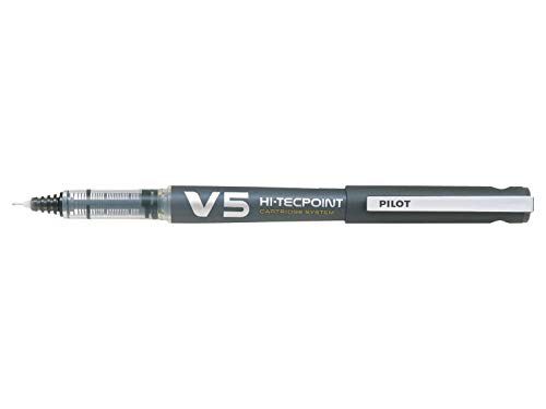     			Pilot Hi-Tecpoint V5 Cartridge Pen Black Pack of 6