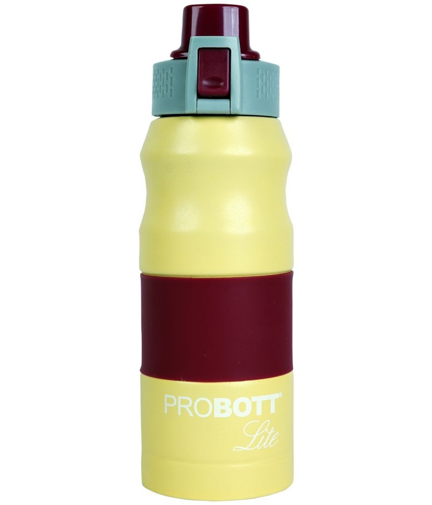     			Probott Bliss Yellow Sipper Water Bottle 850 mL ( Set of 1 )