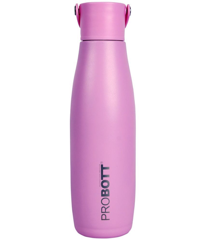     			Probott Trendy Pink Water Bottle 700 mL ( Set of 1 )