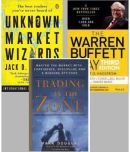 Unknown Market Wizards + Trading in the Zone + The warren buffett way