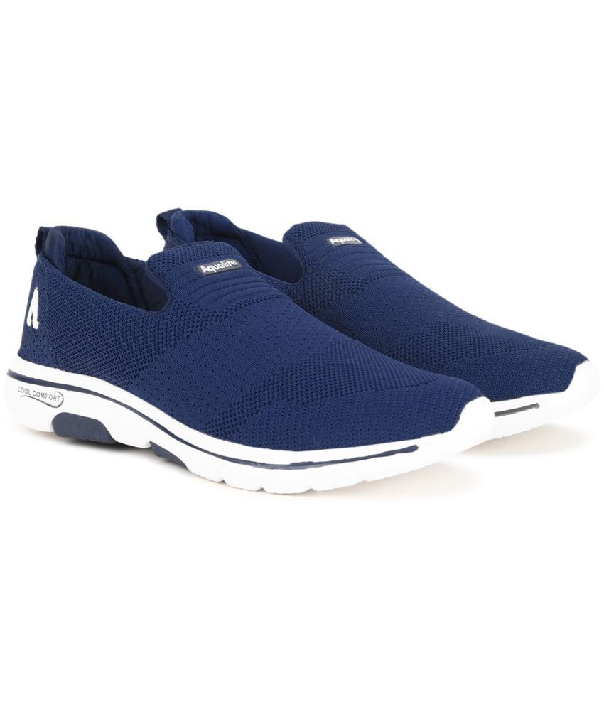     			Aqualite Blue Men's Slip-on Shoes