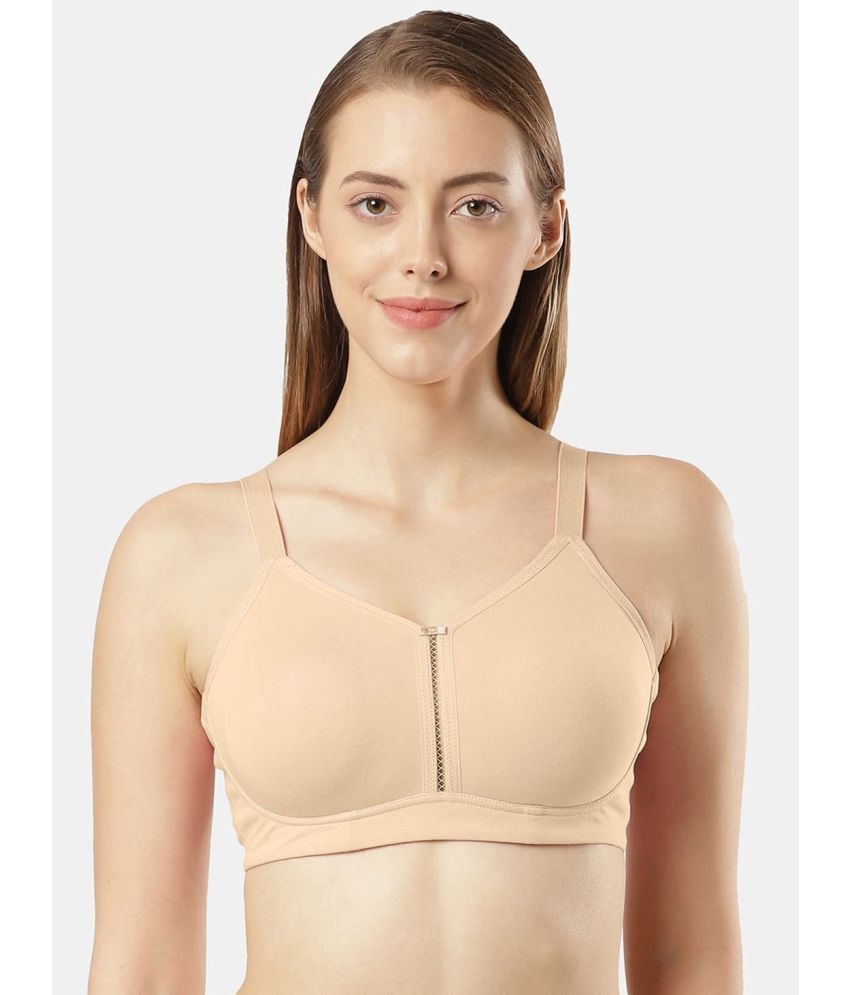     			Jockey ES27 Wirefree Non Padded Super Combed Cotton Elastane Full Coverage Minimizer Bra-Light Skin