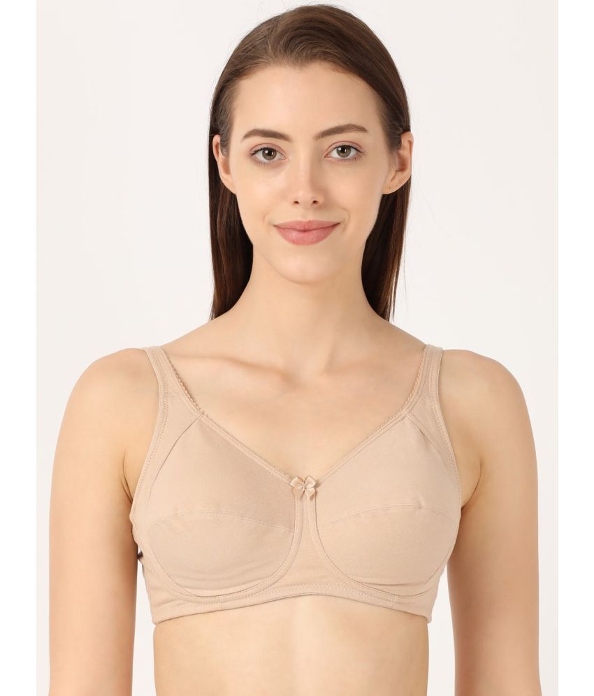     			Jockey ES13 Wirefree Non Padded Super Combed Cotton Elastane Full Coverage Plus Size Bra-Light Skin