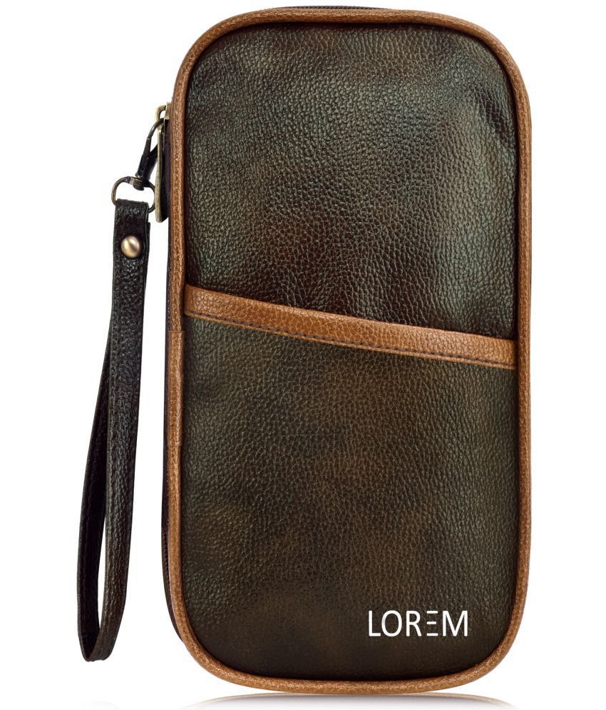     			Lorem OG03 Leather Brown Passport Holder
