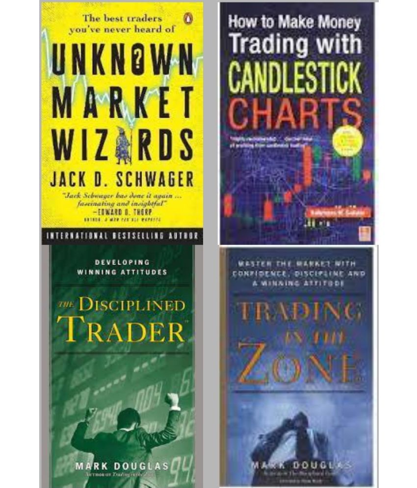     			Unknown Market Wizards + The Disciplined Trader + How to Make Money Trading with Candlestick Charts + Trading In The Zone