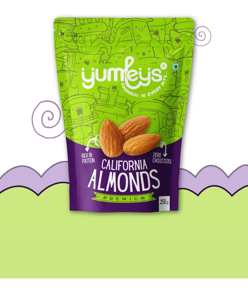     			Yumleys Crunchy Premium 100% Natural Californian Badam | Almonds (250g)