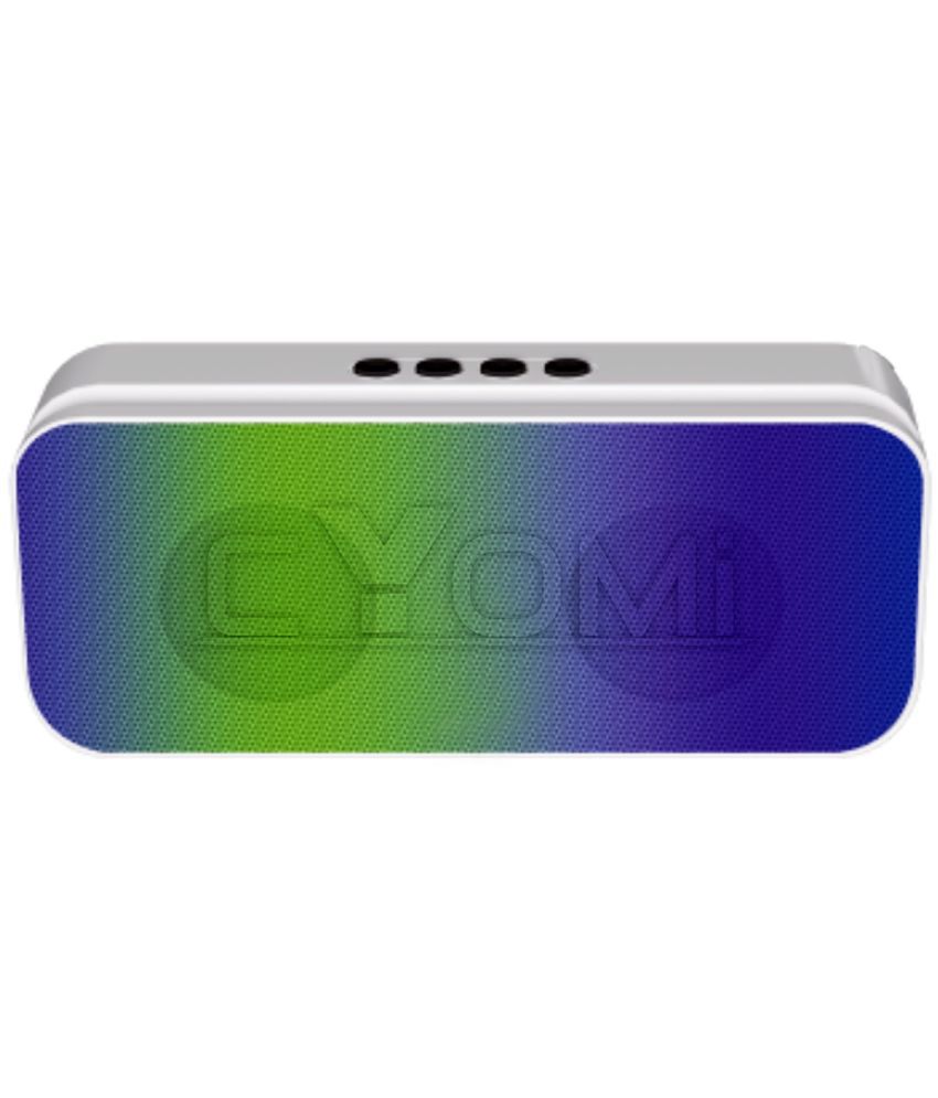     			CYOMI 622_DISCO 10 W Bluetooth Speaker Bluetooth v5.0 with USB,SD card Slot Playback Time 12 hrs Green