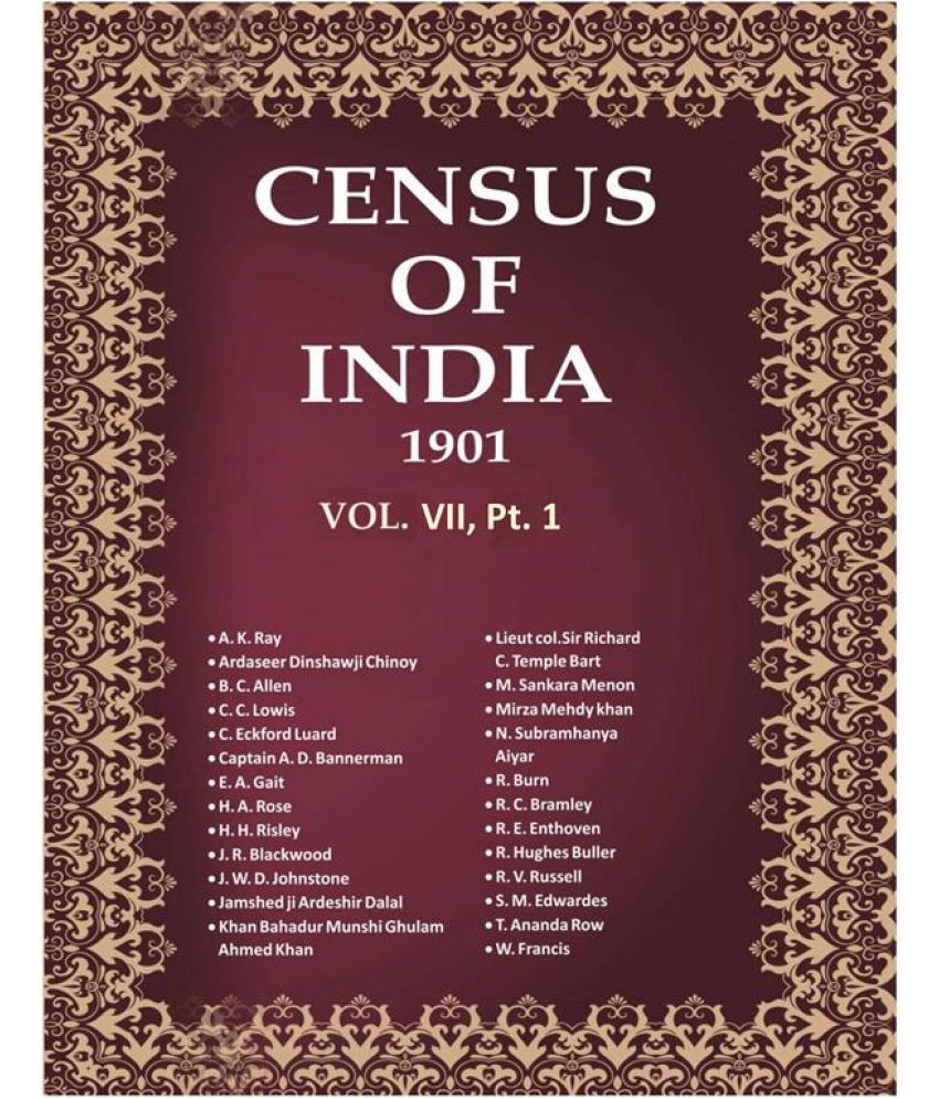     			Census of India 1901: Calcutta : town and suburbs - A short history of Calcutta and Report (Administrative) Volume Book 16 Vol. VII, Pt. 1, 2