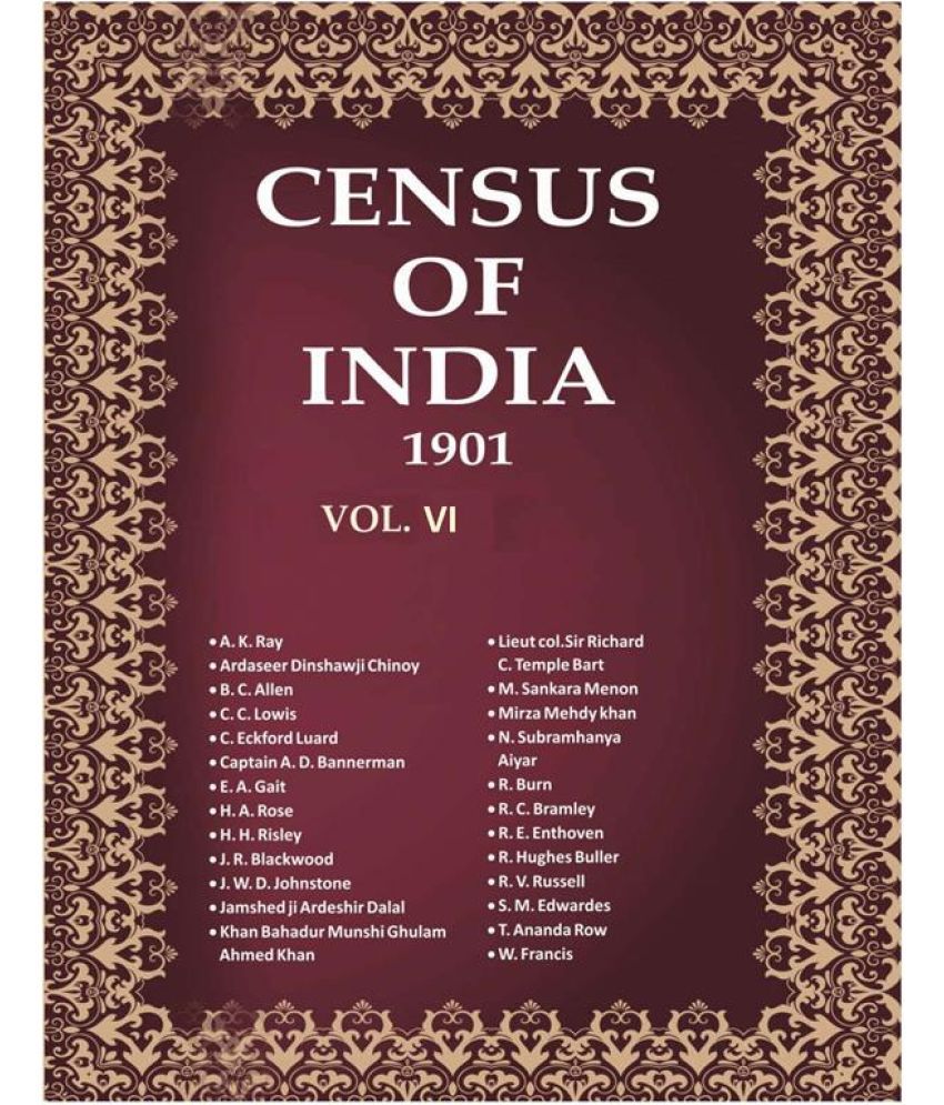     			Census of India 1901: Report on the Census of Bengal - Administrative volume Volume Book 15 Vol. VI-C, Pt. 4