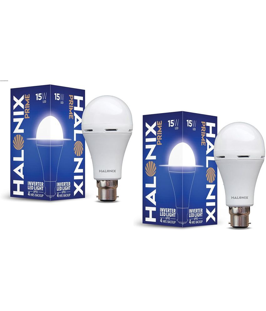     			Halonix 15w Cool Day Light Inverter Bulb ( Pack of 2 )