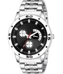 selloria Silver Stainless Steel Analog Men's Watch