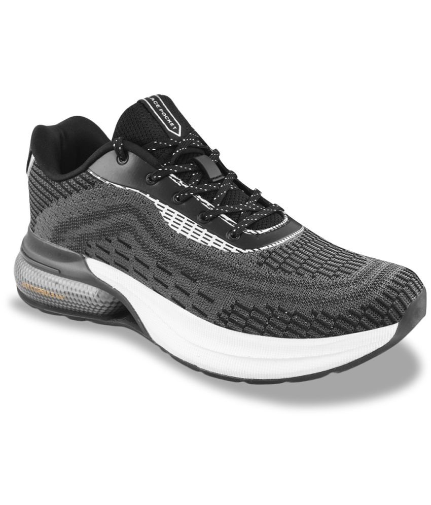     			Campus CRUISER Black Men's Sports Running Shoes