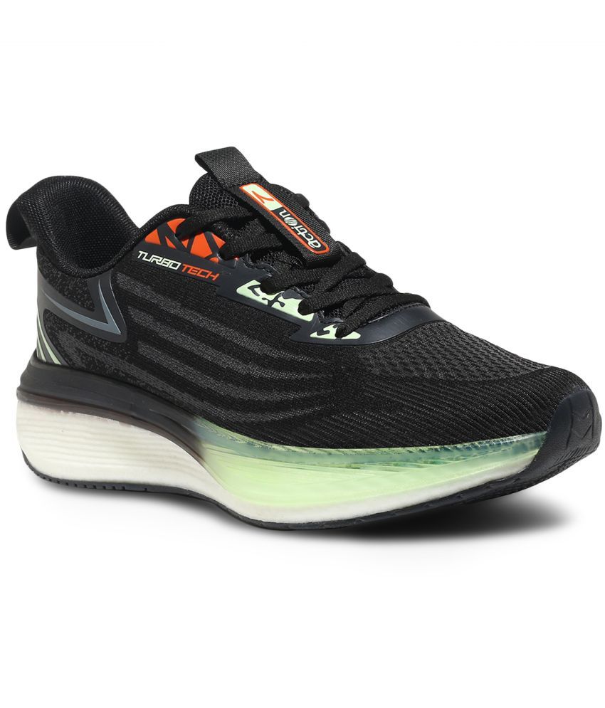     			Action Sports Running Shoes Black Men's Sports Running Shoes