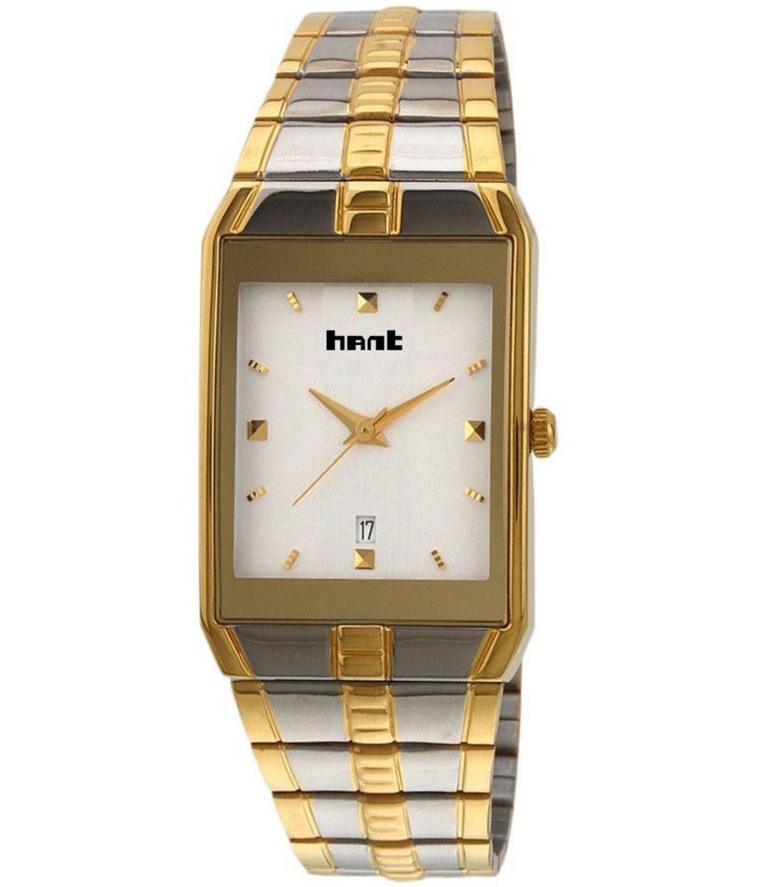     			Hant Gold Stainless Steel Analog Men's Watch