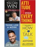 You Can Win + Attitude Is Everything + How ToTalk Anyone + Think Like A Monk