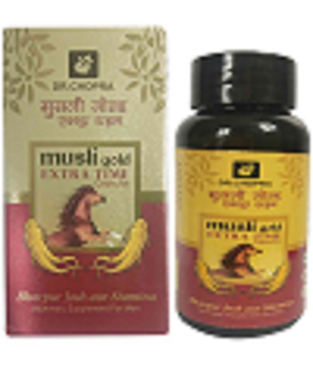     			Dr Chopra's Musli Gold Extra Time Capsule 60 No.s Ayurvedic Supplement for Men For Josh & Stamina - Kamveda