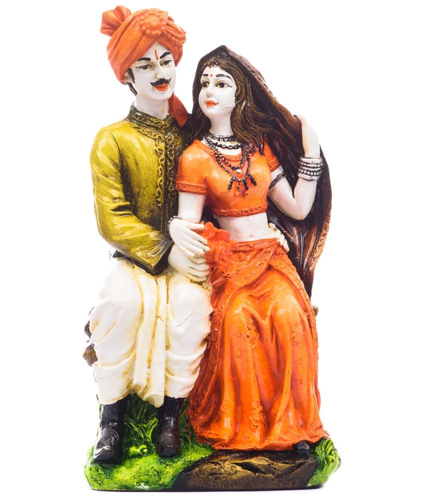     			eCraftIndia Couple & Human Figurine 22 cm - Pack of 1