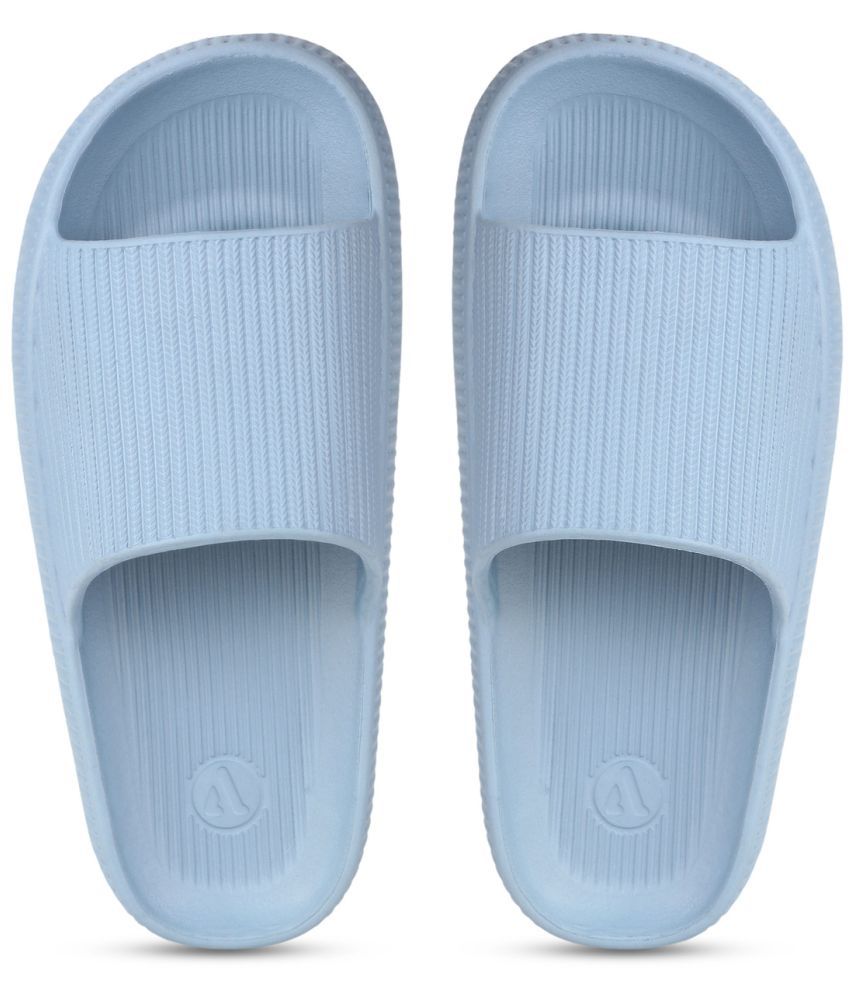    			Aqualite Blue Women's Slide Flip Flop