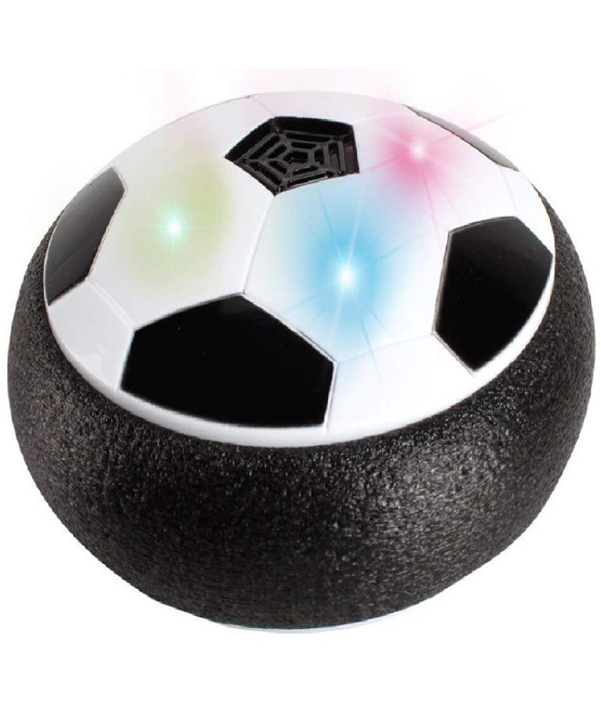     			1614Y-YESKART  Floating Hover Football with Colorful Flash Light Effect | Indoor & Outdoor Pro Air Football Game for Kids/Girls/Boys/Gifts | White Color, Power Source: 4xAA Battery (Not Included)