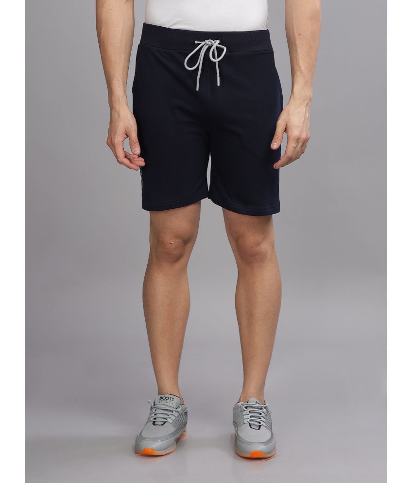     			Paul Street Navy Blue Cotton Men's Shorts ( Pack of 1 )
