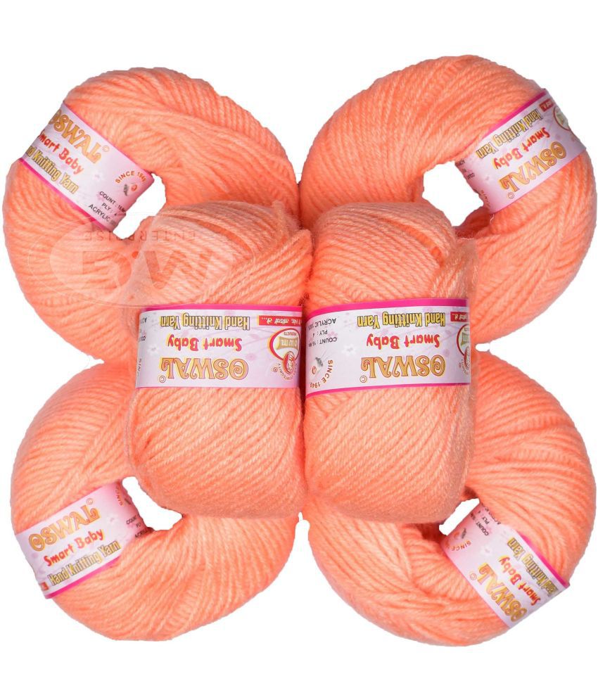     			100% Acrylic Wool Baba (8 pc) Smart Baby 4 ply Wool Ball Hand Knitting Wool/Art Craft Soft Fingering Crochet Hook Yarn, Needle Knitting Yarn Thread Dye  X