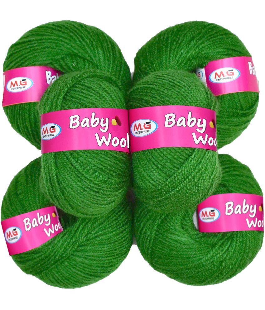     			100% Acrylic Wool  Parrot 12 Pc Baby Wool 4 ply Wool -X Art-IJ