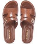 Liberty Brown Women's Slide Flip Flop