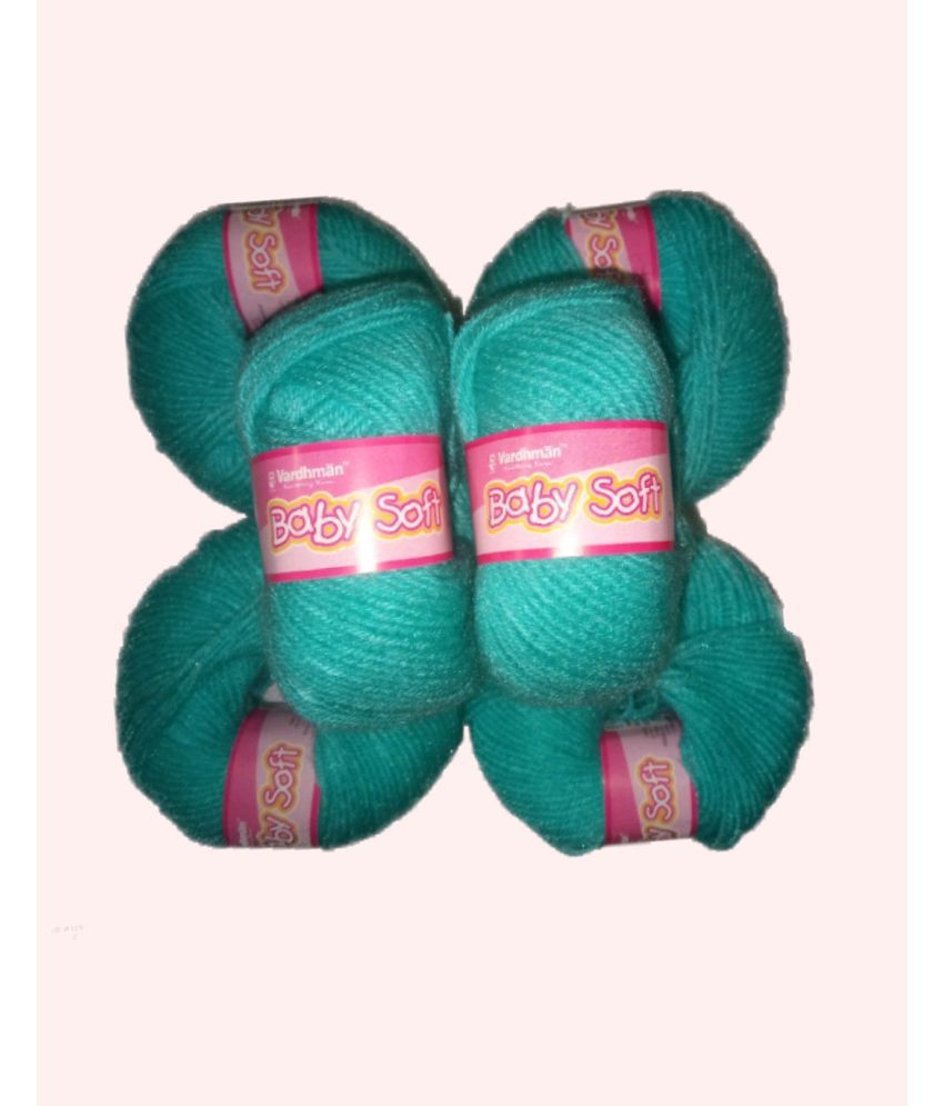     			BABY SOFT WOOL PACK OF 6 150GM TEAL SHADE NO.15