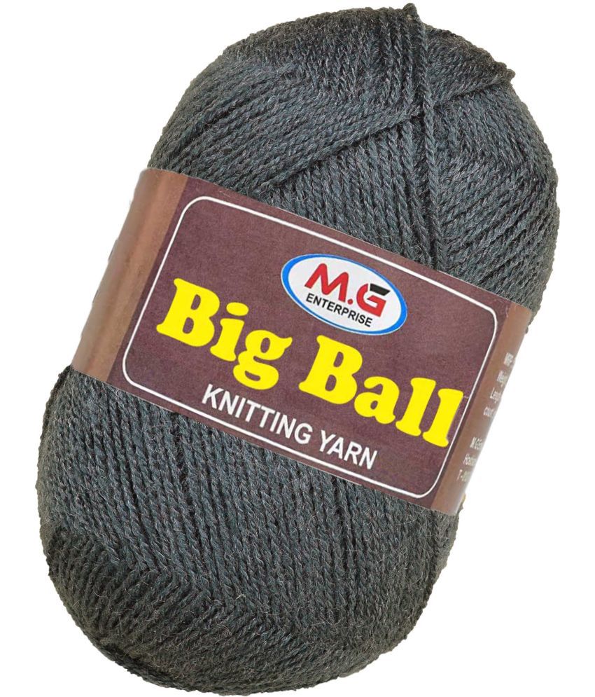    			Bigboss  Mouse Grey 400 gms Wool Ball Hand knitting wool- Art-AJE