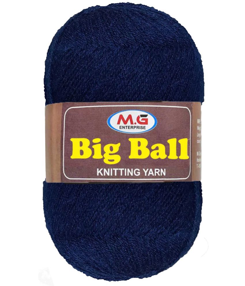     			Bigboss  Navy 200 gms Wool Ball Hand knitting wool- Art-ABA