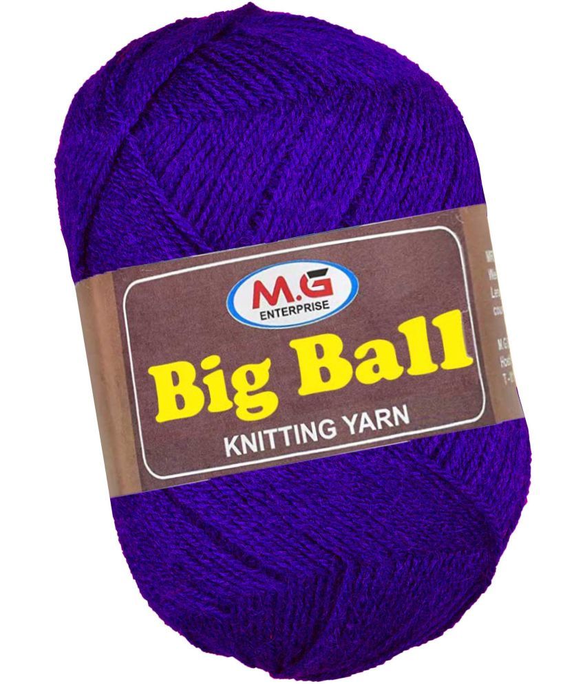     			Bigboss  Royal Blue 600 gms Wool Ball Hand knitting wool- Art-AJI