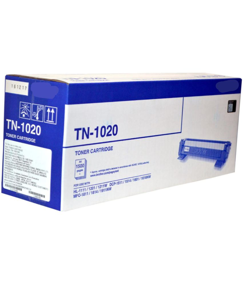     			ID CARTRIDGE TN 1020 Black Single Cartridge for For Use HL-1111,/1201/1211W DCP-1511/1514/1601/1616NW