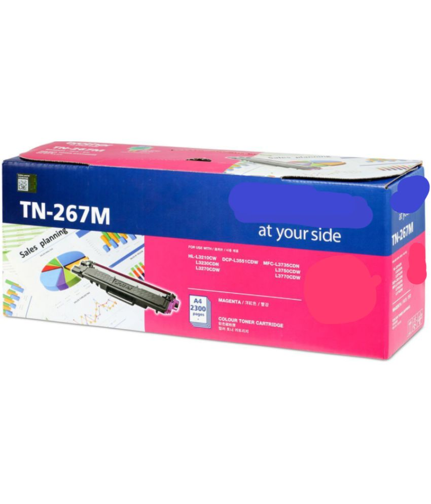     			ID CARTRIDGE TN 267 Magenta Single Cartridge for For Use HL-L3210CW, HL-L3230CDN, HL-L3270CDW, DCP-L3551CDW, MFC-L3735CDN, MFC-L3750CDW, MFC-L3770CDW